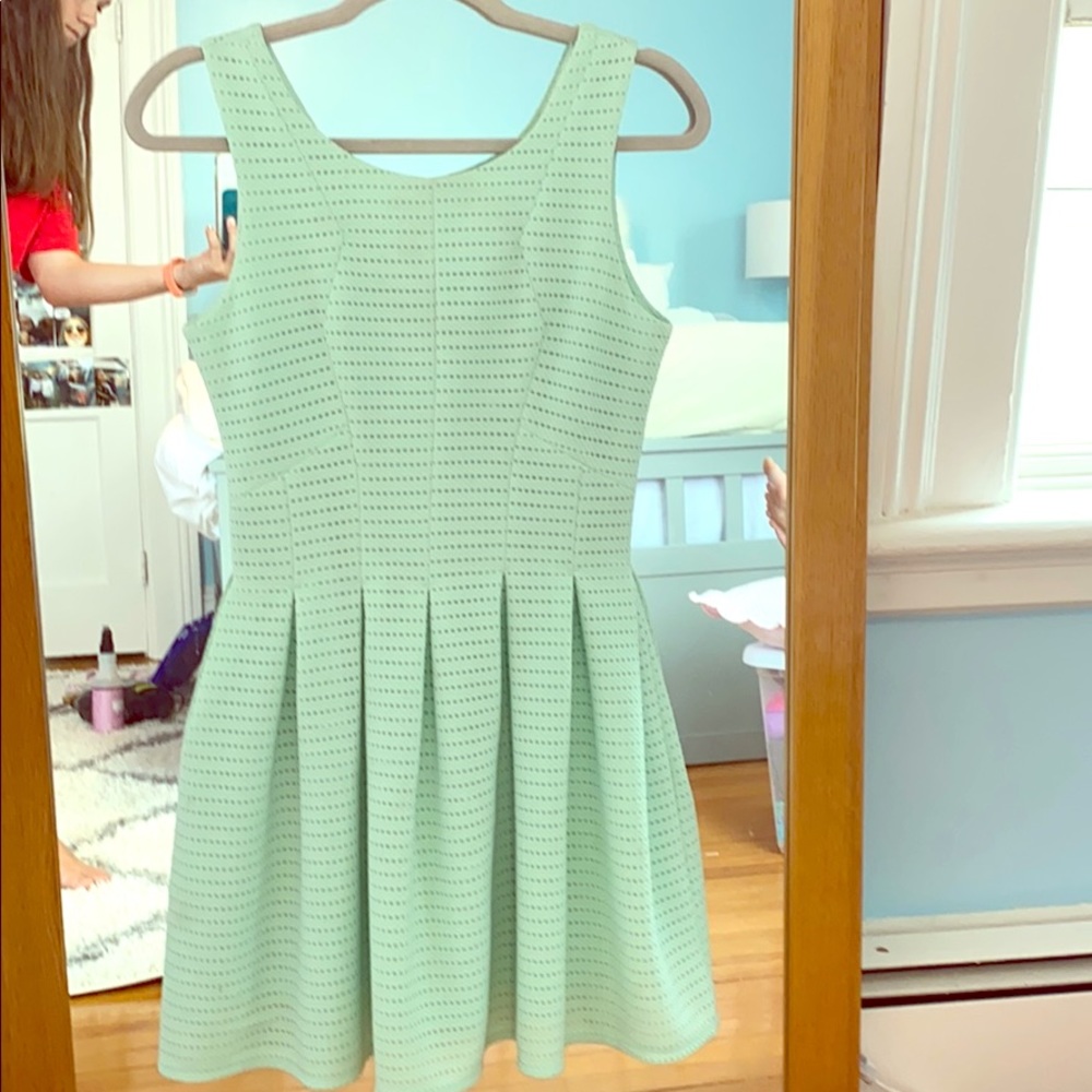 Teal dress from hot and delicious